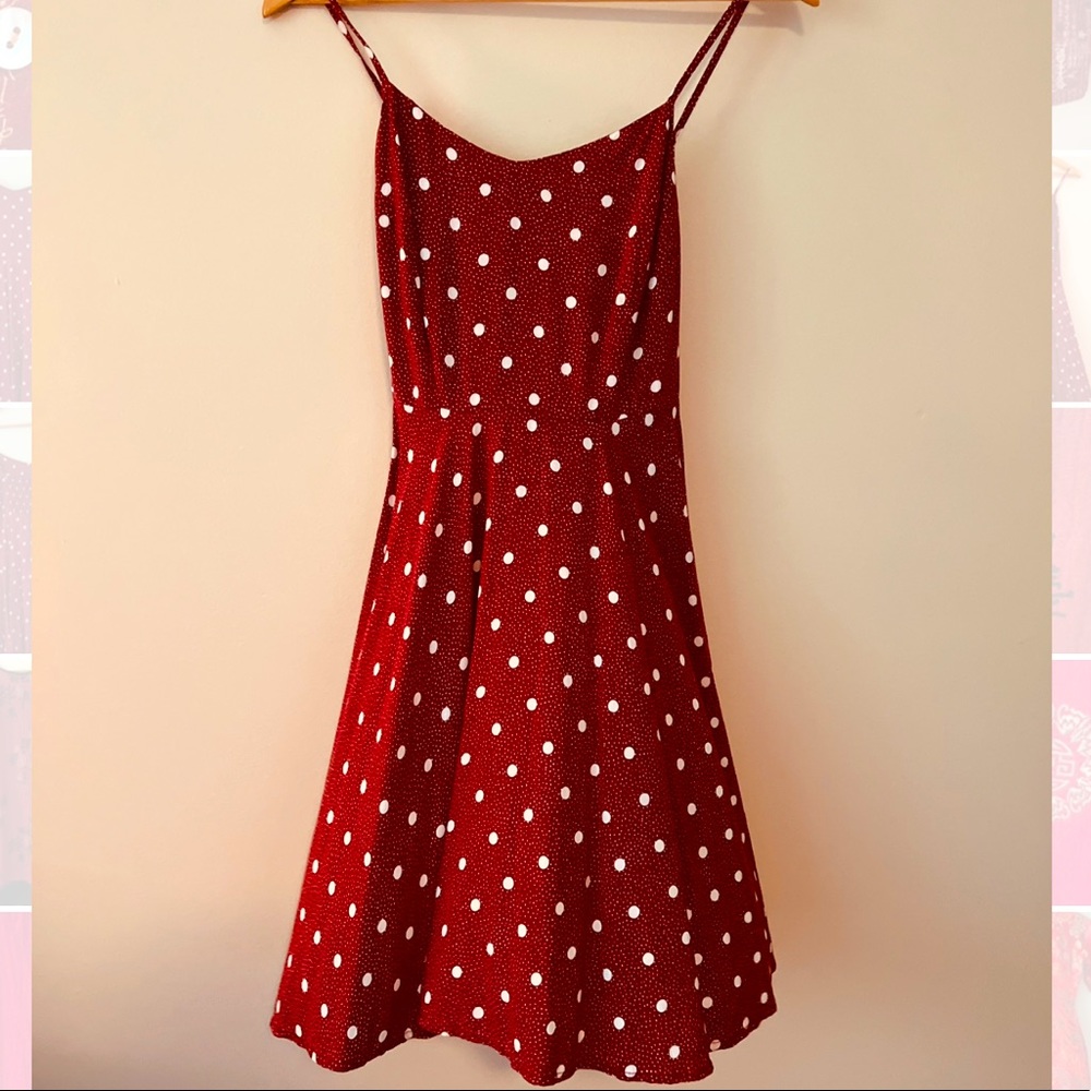 Sweetheart Polka Dot Sundress